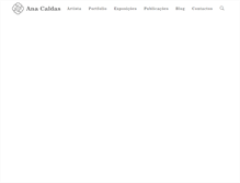 Tablet Screenshot of anamoraiscaldas.com
